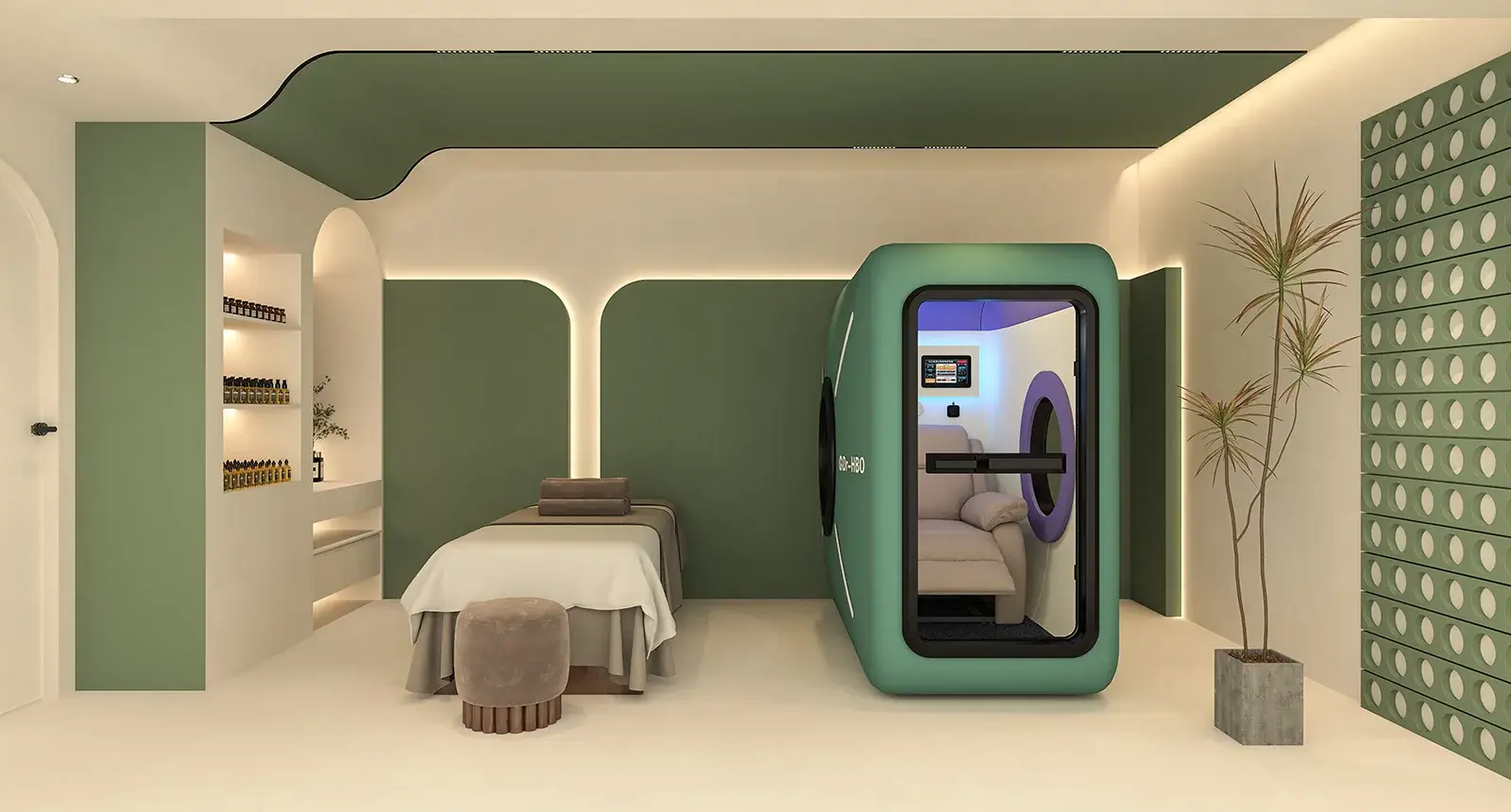 mild hyperbaric oxygen chamber